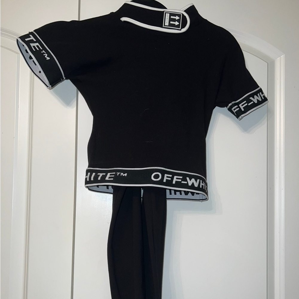 Off White Active Wear Set - Picture 3 of 9